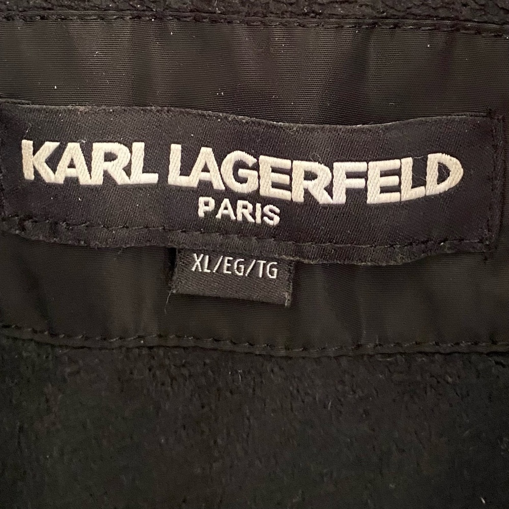 Karl Lagerfeld Women's Black Puffer Coat - Picture 2 of 8